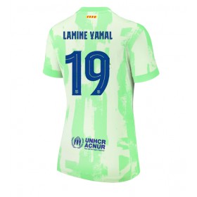 Barcelona Lamine Yamal #19 Tredje skjorte til dame 2024-25 Kortermet